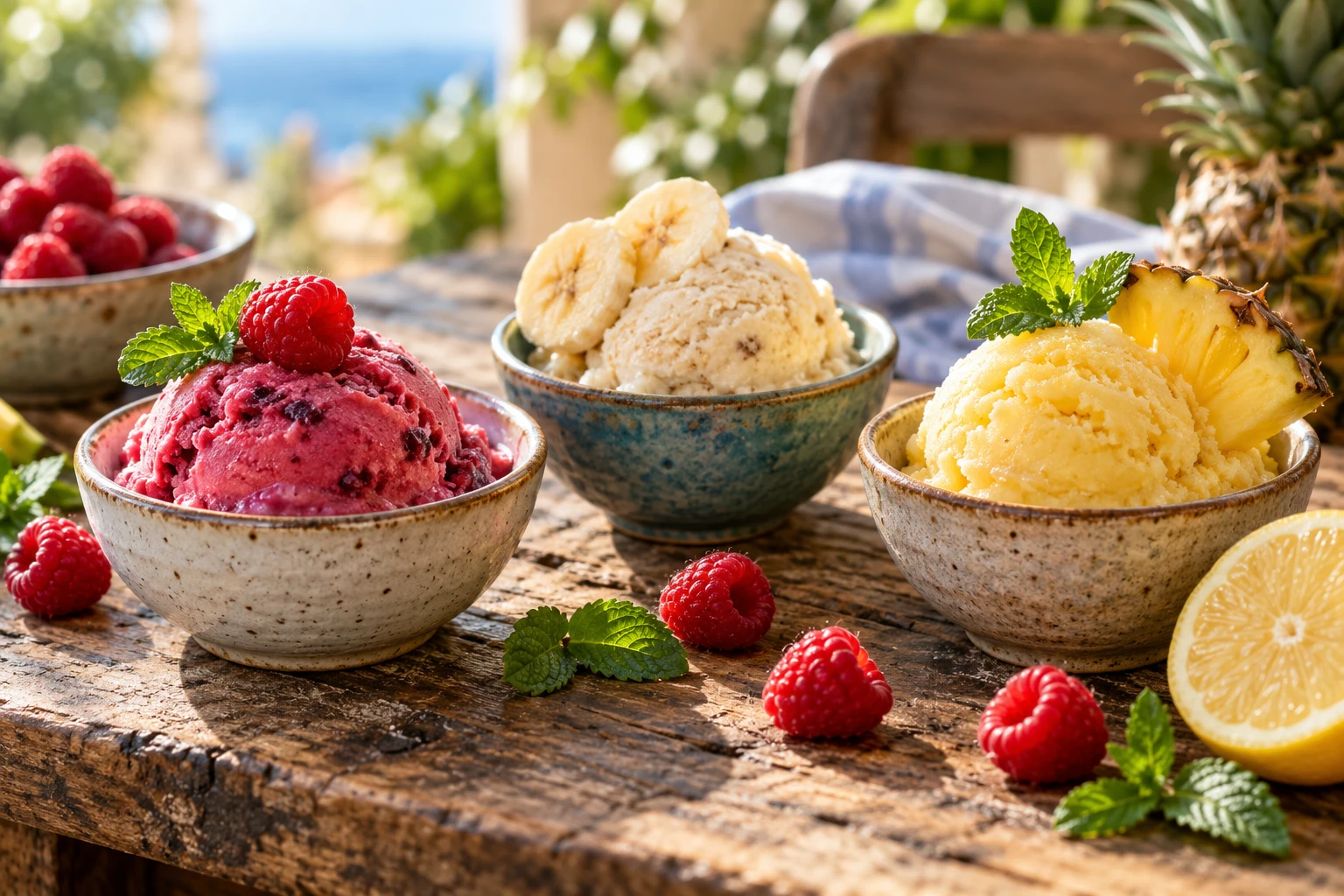 Glace sans sucre : la recette minute sans sorbetière